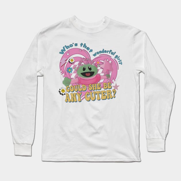 Nanalan Who's That Wonderful Girl Long Sleeve T-Shirt by Monika1